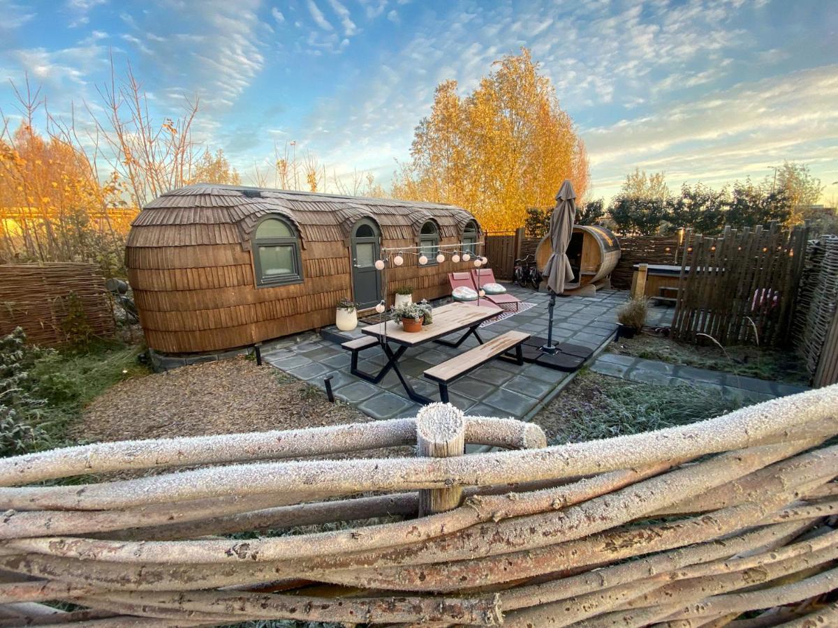 Bed & Wellness Klein Knorrestein With Private Hottub And Sauna And Tandembike Rental Included In Price Almere Eksteriør bilde