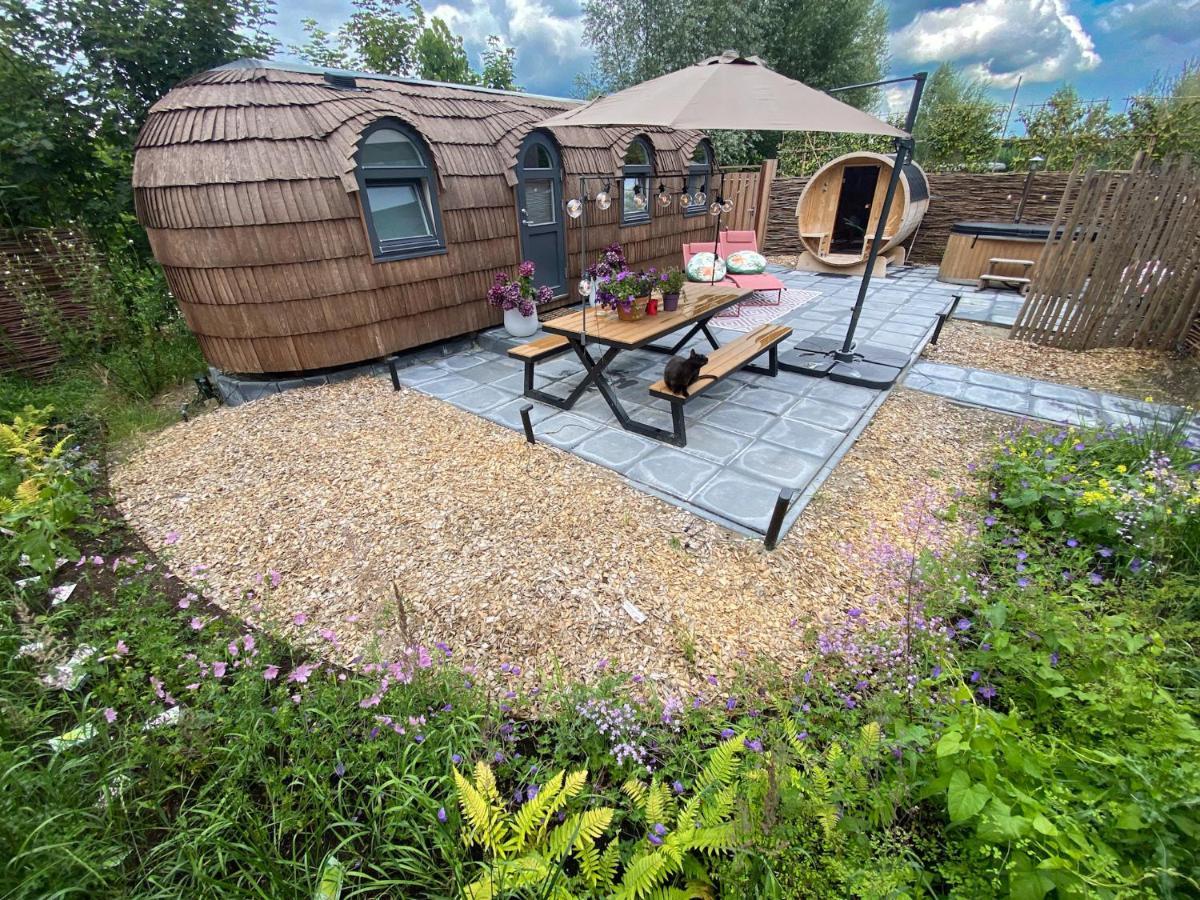 Bed & Wellness Klein Knorrestein With Private Hottub And Sauna And Tandembike Rental Included In Price Almere Eksteriør bilde
