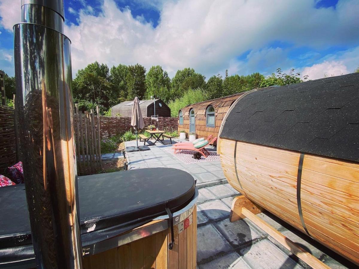 Bed & Wellness Klein Knorrestein With Private Hottub And Sauna And Tandembike Rental Included In Price Almere Eksteriør bilde