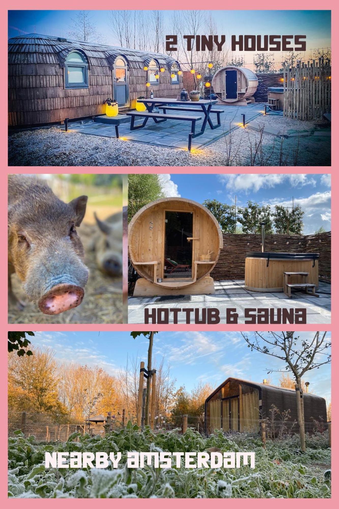 Bed & Wellness Klein Knorrestein With Private Hottub And Sauna And Tandembike Rental Included In Price Almere Eksteriør bilde